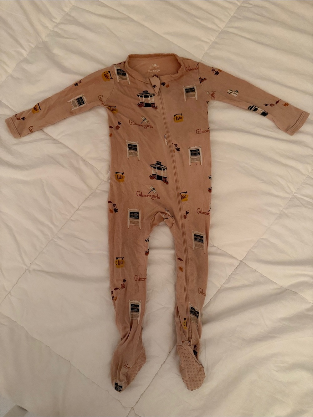 Kyte BABY Gilmore Girls Footed One-Piece